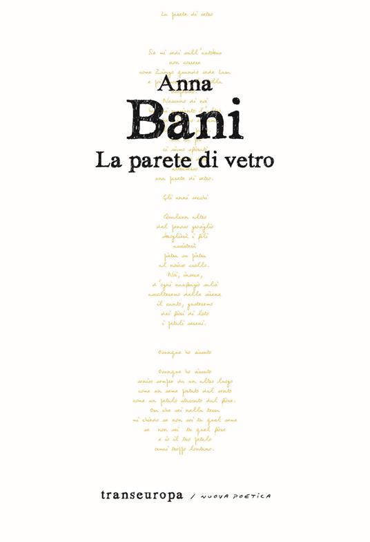 La parete di vetro - Anna Bani - copertina