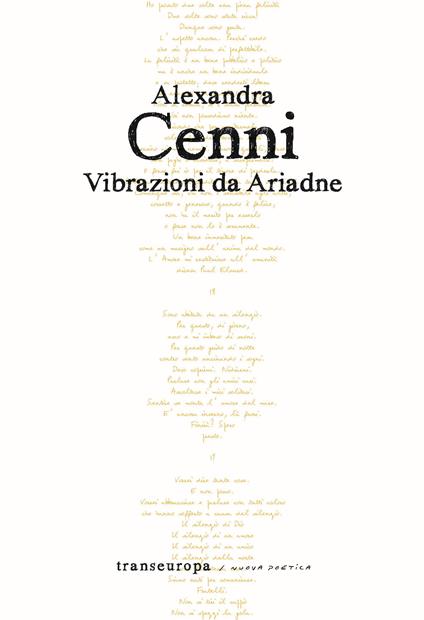 Vibrazioni da Ariadne - Alexandra Cenni - copertina