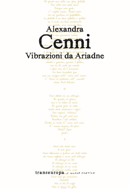 Vibrazioni da Ariadne - Alexandra Cenni - copertina