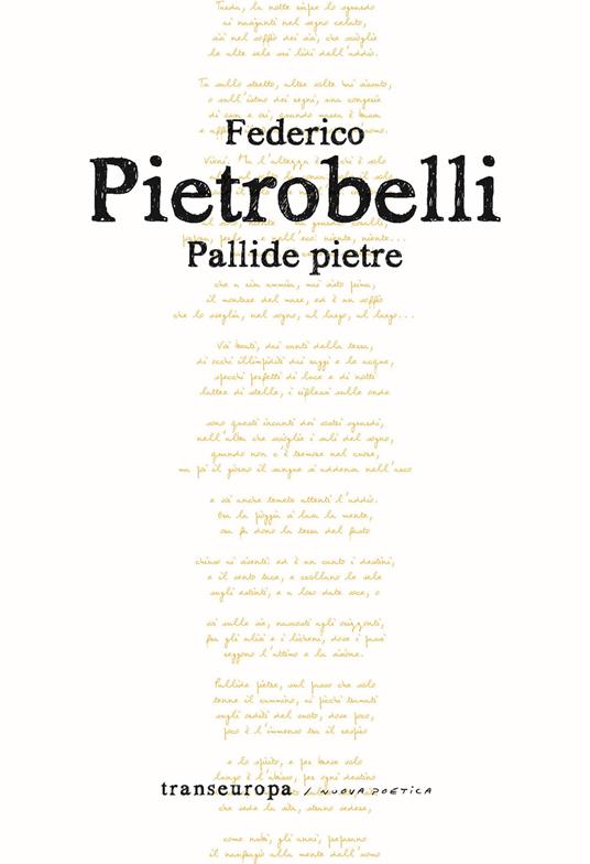 Pallide pietre - Federico Pietrobelli - copertina