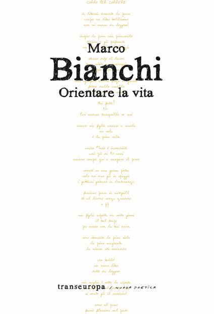 Orientare la vita - Marco Bianchi - copertina
