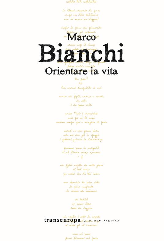 Orientare la vita - Marco Bianchi - copertina