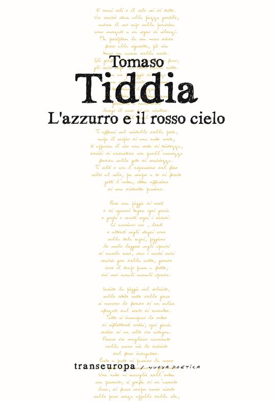 L'azzurro e il rosso cielo - Tomaso Tiddia - copertina