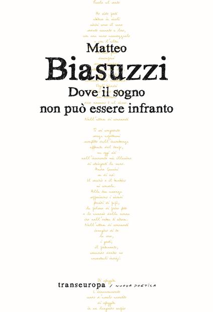 Dove il sogno non può essere infranto - Matteo Biasuzzi - copertina