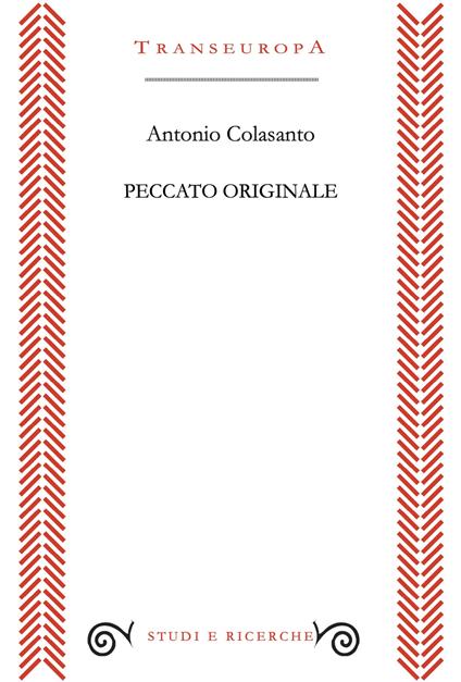 Peccato originale - Antonio Colasanto - copertina