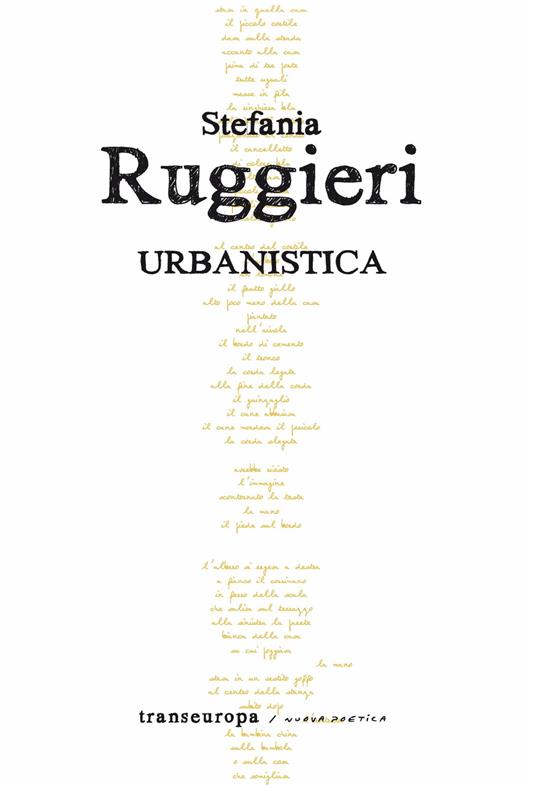 Urbanistica - Stefania Ruggieri - copertina