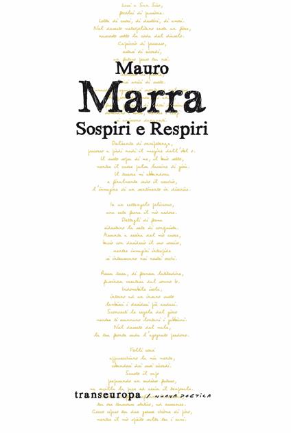Sospiri e respiri - Mauro Marra - copertina