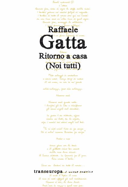 Ritorno a casa. (Noi tutti) - Raffaele Gatta - copertina