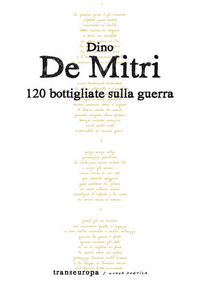 120 bottigliate sulla guerra - Dino De Mitri - copertina