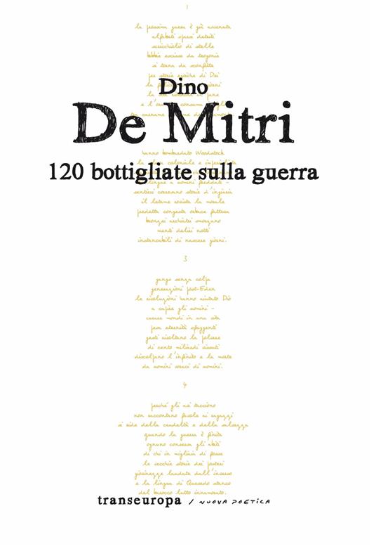 120 bottigliate sulla guerra - Dino De Mitri - copertina