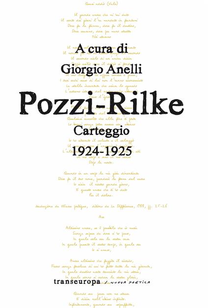 Pozzi-Rilke. Carteggio 1924-1925 - Rainer Maria Rilke,Catherine Pozzi - copertina