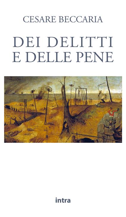 Dei delitti e delle pene - Cesare Beccaria - copertina