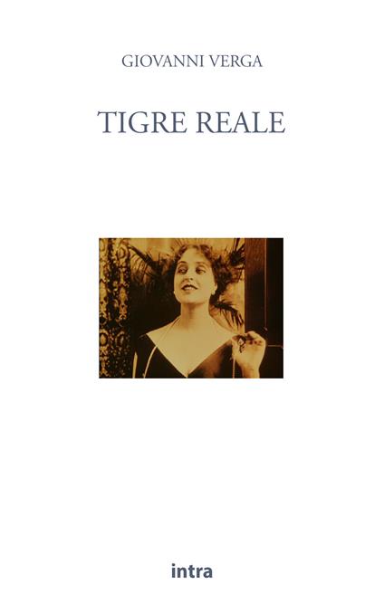 Tigre reale - Giovanni Verga - copertina