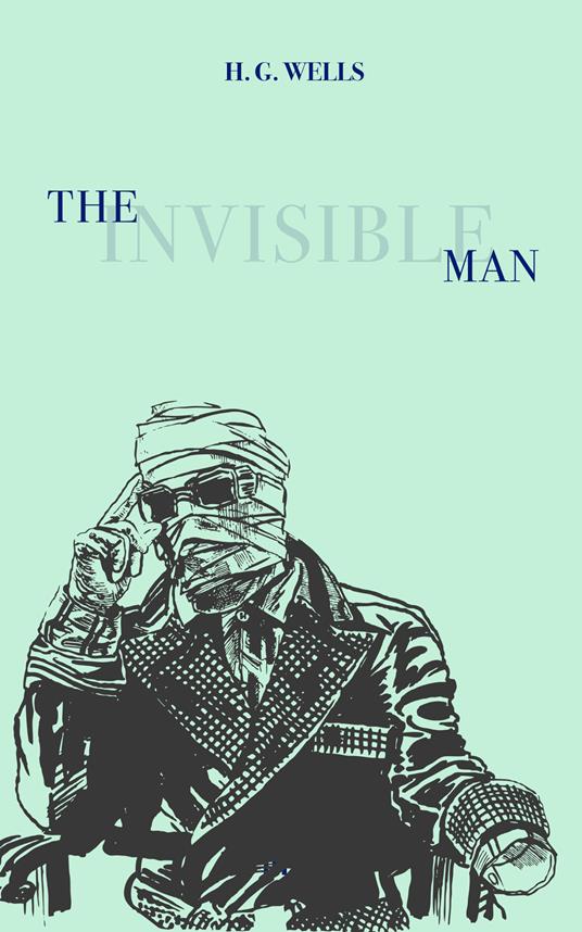 The invisible man - Herbert George Wells - copertina