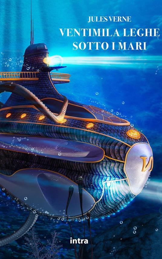 Ventimila leghe sotto i mari - Jules Verne - copertina