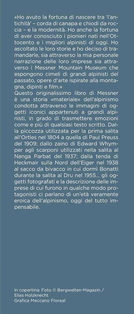 Breve storia dell'alpinismo in 33 oggetti - Reinhold Messner - 4
