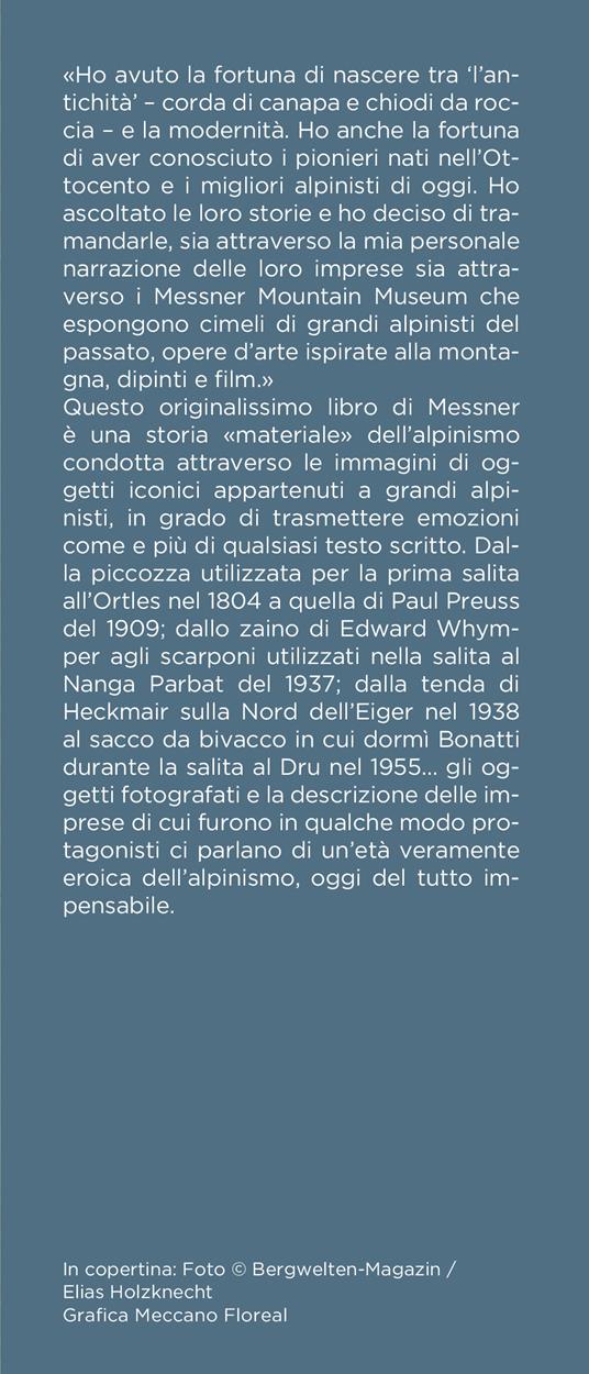Breve storia dell'alpinismo in 33 oggetti - Reinhold Messner - 4