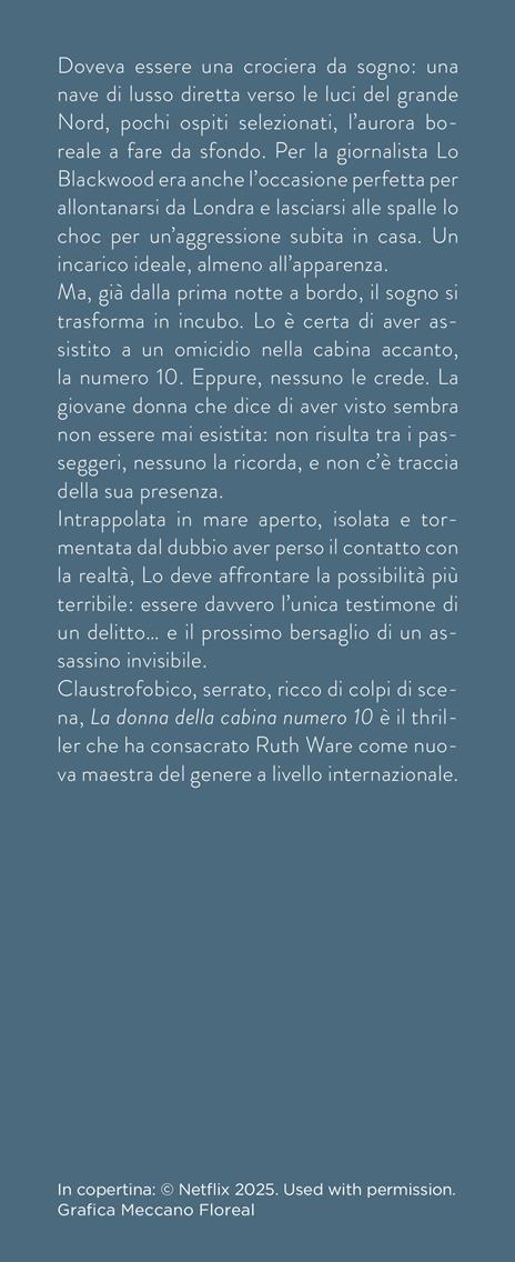 La donna della cabina numero 10 - Ruth Ware - 4