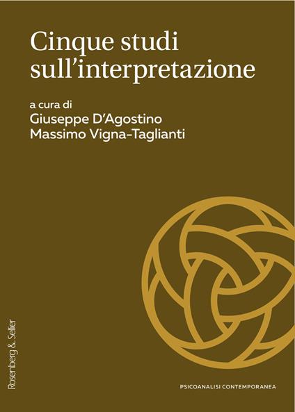 Cinque studi sull'interpretazione - copertina