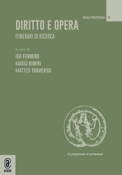 Diritto e opera. Itinerari di ricerca - copertina