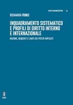 Inquadramento sistematico e profili di diritto interno e internazionale. Nozione, requisiti e limiti dei poteri impliciti