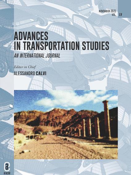 Advances in transportation studies. An international journal (2021). Vol. 55 - copertina