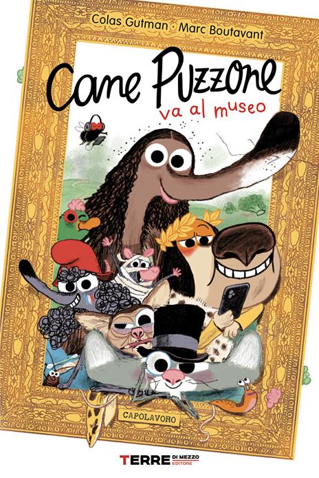 Cane puzzone va al museo - Colas Gutman - copertina