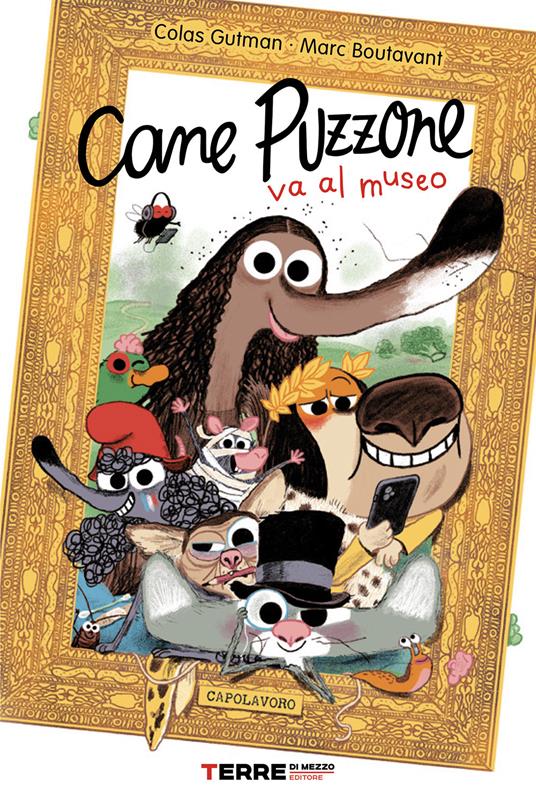 Cane puzzone va al museo - Colas Gutman - copertina