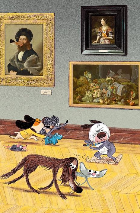 Cane puzzone va al museo - Colas Gutman - 2