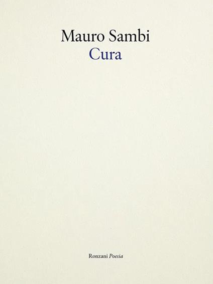 Cura - Mauro Sambi - copertina