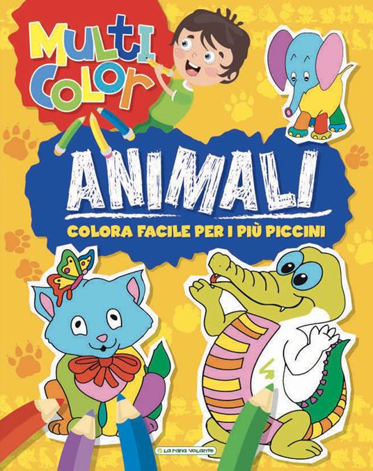 Animali. Multicolor. Ediz. illustrata - copertina