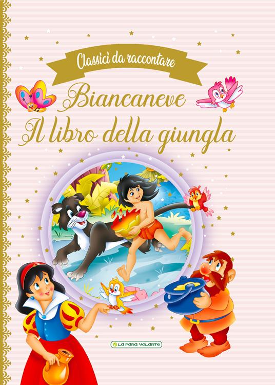 Biancaneve-Il libro della giungla - copertina