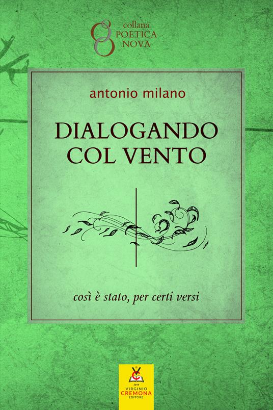 Dialogando col vento. Così è stato, per certi versi. Nuova ediz. - Antonio Milano - copertina