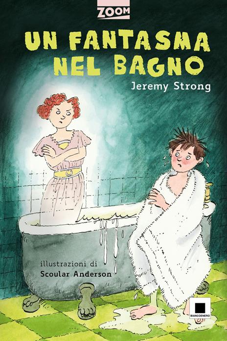 Un fantasma nel bagno - Jeremy Strong - copertina