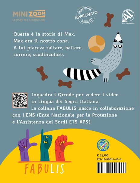 Il nostro cane Max. Ediz. in lingua italiana dei segni. Con QR Code - Alessandra Bocchetti - 3