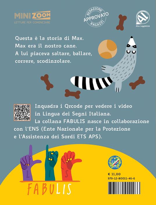 Il nostro cane Max. Ediz. in lingua italiana dei segni. Con QR Code - Alessandra Bocchetti - 3