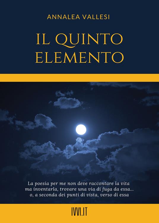 Il quinto elemento - Annalea Vallesi - copertina