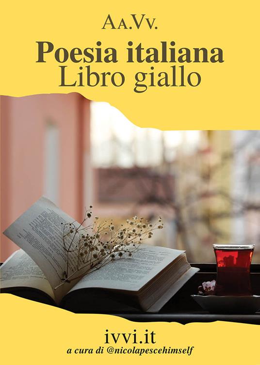 Poesia italiana. Libro giallo - copertina