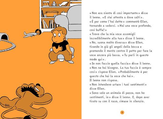 Ellen e il leone. Ediz. ad alta leggibilità - Crockett Johnson - 2