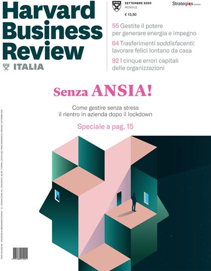 Harvard Business Review Italia (2020). Vol. 9 - copertina