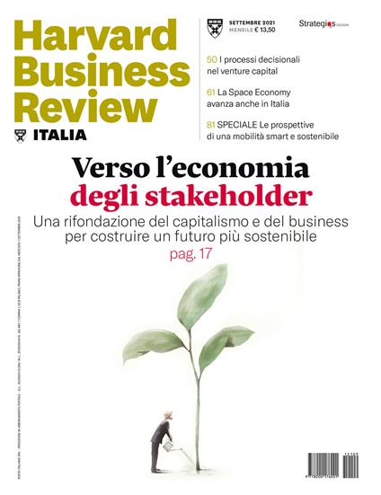 Harvard Business Review Italia (2021). Vol. 9 - copertina