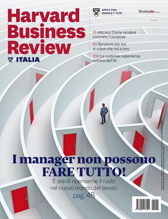 Harvard Business Review Italia (2022). Vol. 4 - copertina