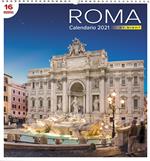 Calendario Grande Roma Notte Trevi