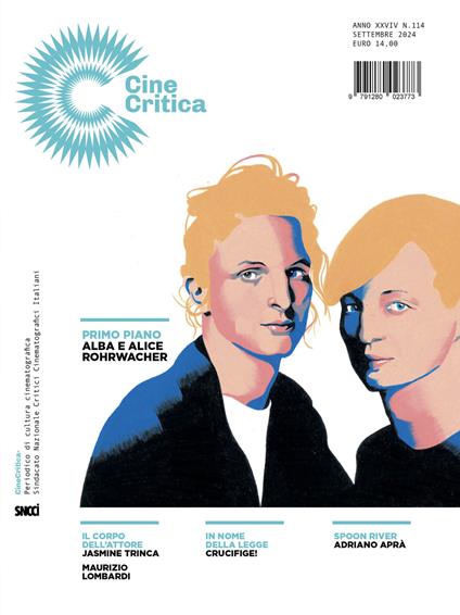 Cinecritica. Periodico di cultura cinematografica del sindacato sazionale critici cinematografici italiani (2024). Vol. 114 - copertina