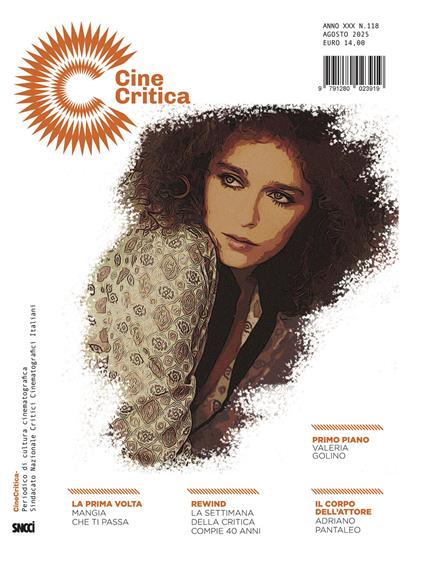 Cinecritica. Periodico di cultura cinematografica del sindacato nazionale critici cinematografici italiani (2025). Vol. 118 - copertina