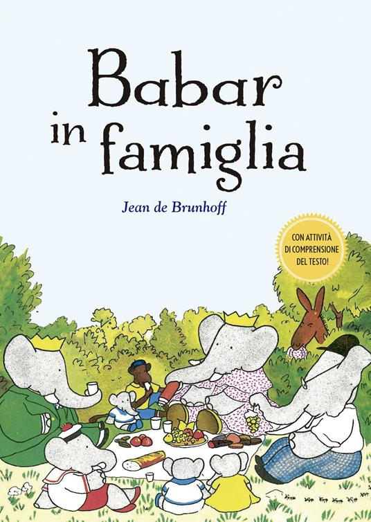 Babar in famiglia. Ediz. illustrata - Jean de Brunhoff - copertina