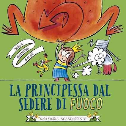 La principessa dal sedere di fuoco - Beach - copertina