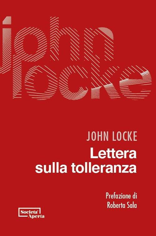 Lettera sulla tolleranza - John Locke - copertina