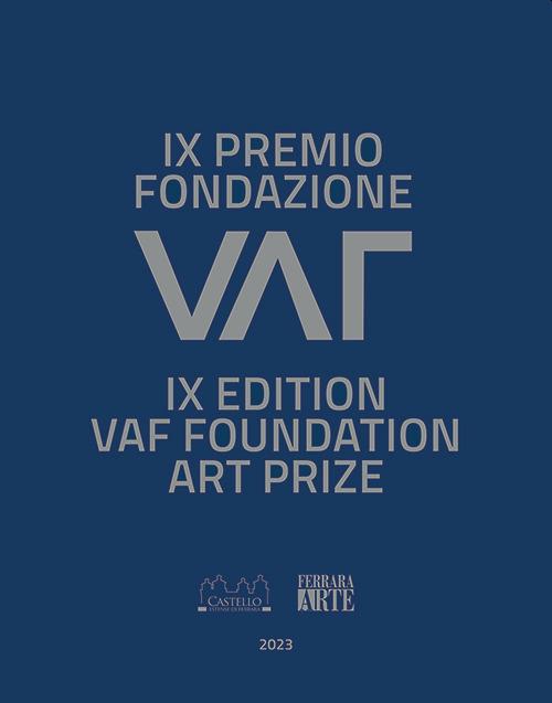 IX premio fondazione VAF Ferrara. Ediz. italiana, inglese e tedesca - copertina