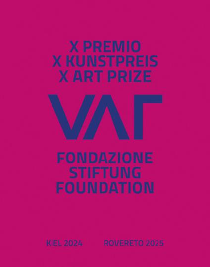 X Premio Fondazione VAF. Ediz. multilingue - Fondazione VAF - copertina